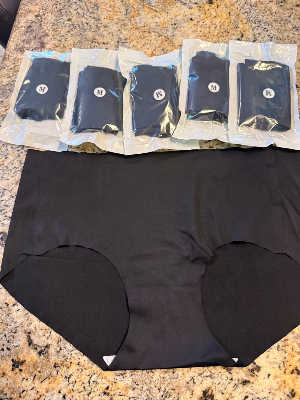 Women's Disposable Seamless Underwear Soft Stretch Briefs Invisible Panties M5pk